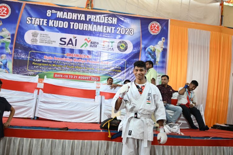 Sohail Khan The Golden Boy of Madhya Pradesh continues to shine in the world of Kudo