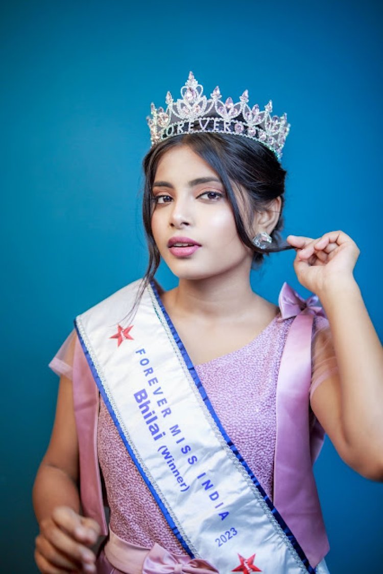 Tanya Gupta Shines as Newly Crowned Miss Bhilai 2023 organised by Forever Star India