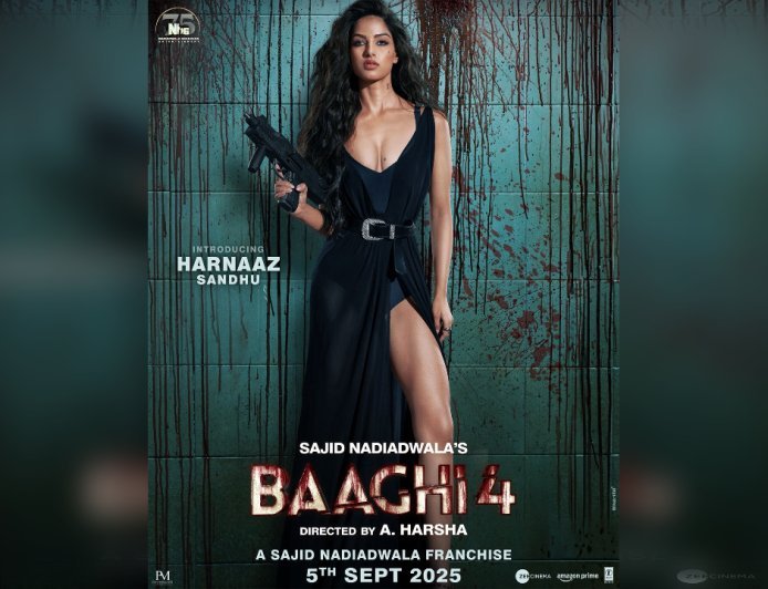 Harnaaz Sandhu Makes Explosive Bollywood Debut in Baaghi 4