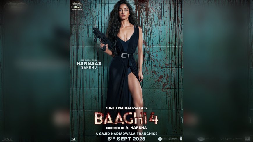 Harnaaz Sandhu Makes Explosive Bollywood Debut in Baaghi 4