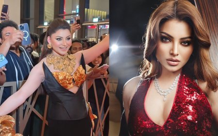 Urvashi Shines, Laughs Off Phone Snatch at SIIMA 2025