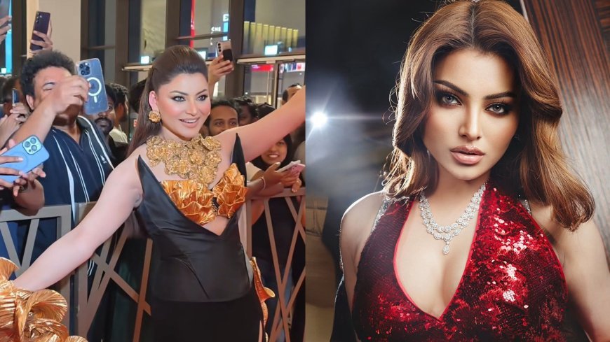 Urvashi Shines, Laughs Off Phone Snatch at SIIMA 2025